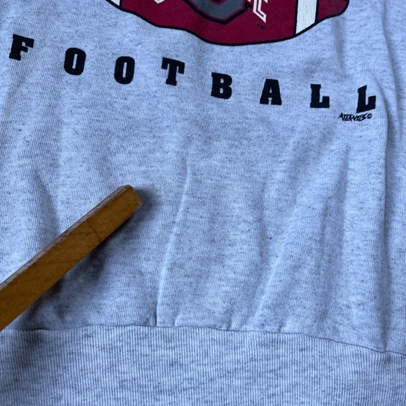 VTG OHIO STATE buckeyes crewneck sweatshirt L volunteer knit apparel made in USA - Picture 7 of 7